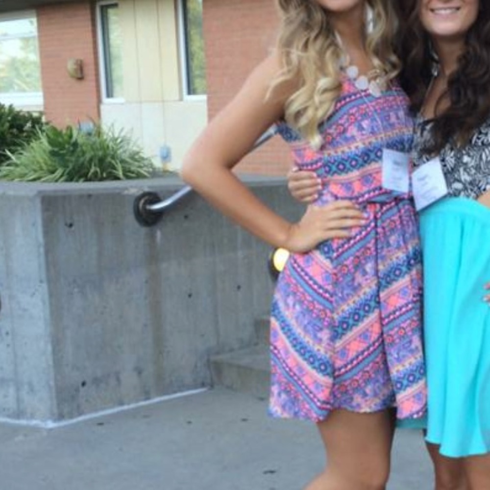 Multi colored abstract dress from Nordstrom’s
